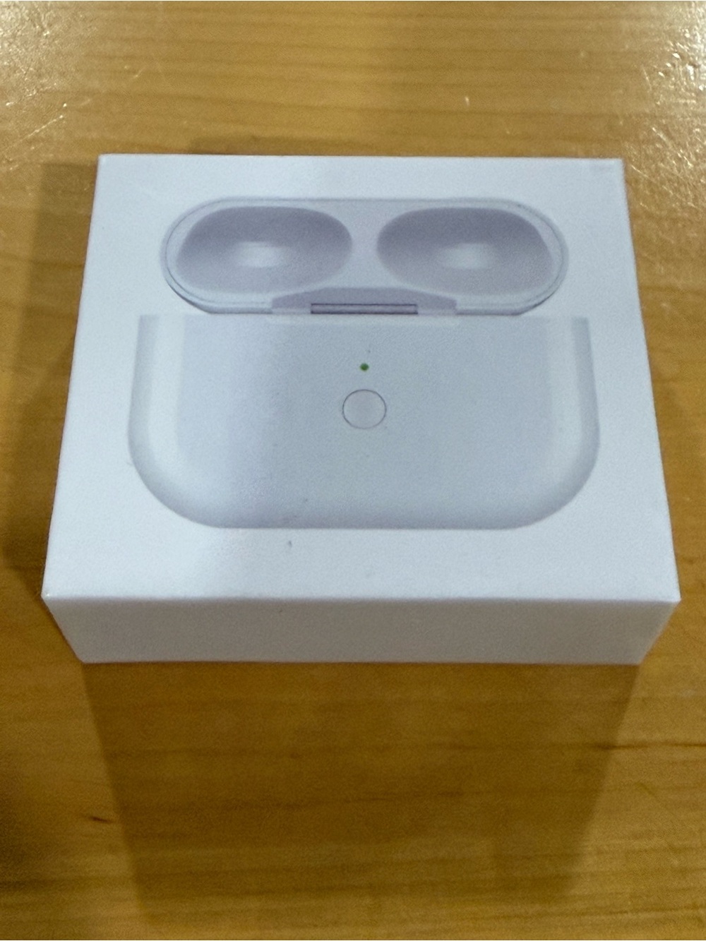 Third Party Wireless Charging Case for AirPods Pro. New ( open box) case only.